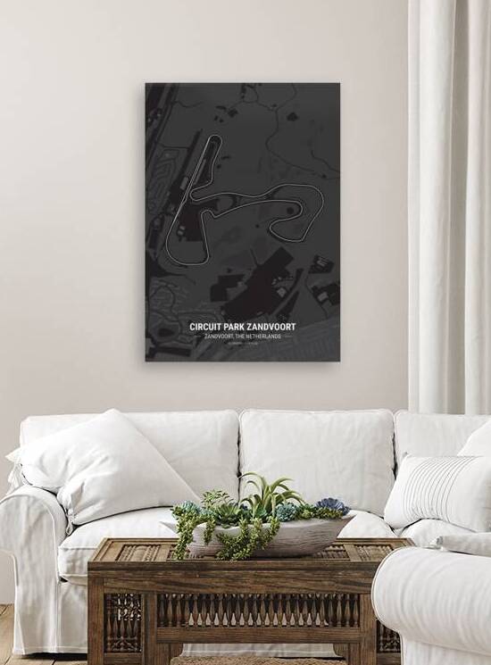 Circuit Zandvoort Race Track Print by Conceptual Photography