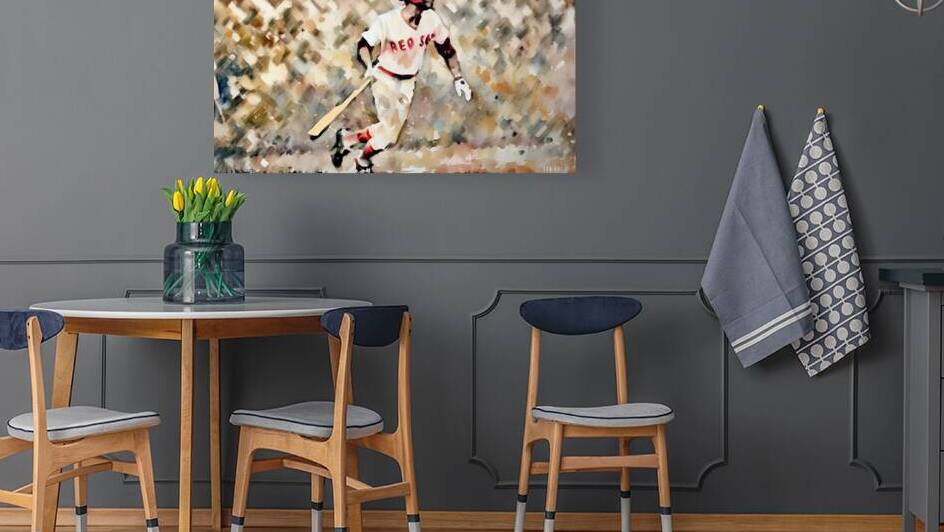 1970s boston red sox art by Row One Brand