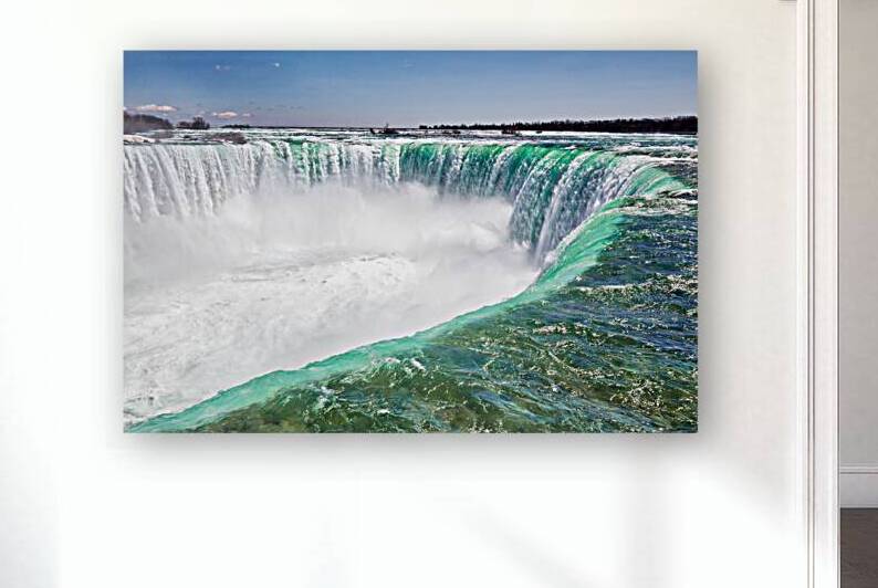 Majestic Niagara Waterfall by Elijah Lovkoff