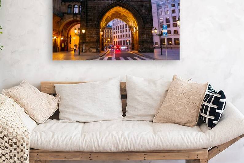 Czechia Prague Old Town Powder Tower in historic city centre of Old Prague by Elijah Lovkoff