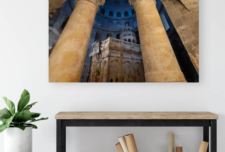 Israel Jerusalem Church of Holy Sepulchre Jesus Christ tomb place of resurrection and pilgrimage by Elijah Lovkoff