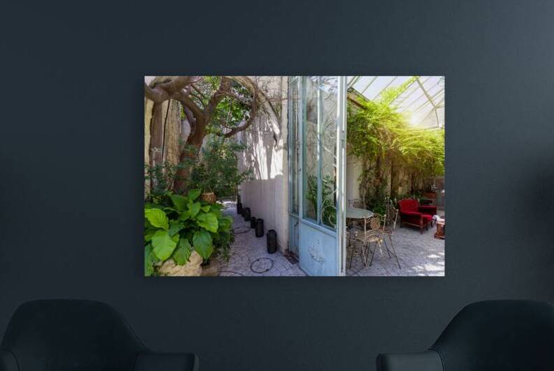 Israel Tel Aviv historic center Neve Tzedek with art galleries and restaurants by Elijah Lovkoff