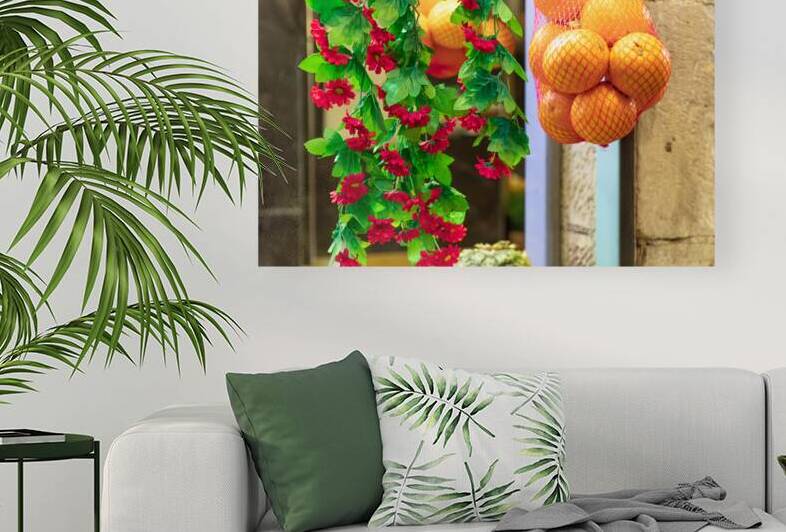 Jerusalem Old City Arab quarter near Church of Holy Sepulchre Western Wall and Dome of the Rock by Elijah Lovkoff