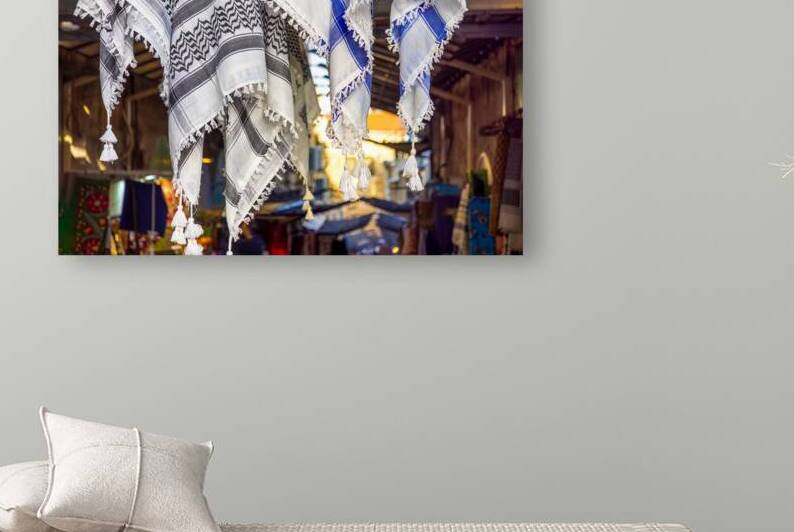 Jerusalem Old City Arab quarter near Church of Holy Sepulchre Western Wall and Dome of the Rock by Elijah Lovkoff