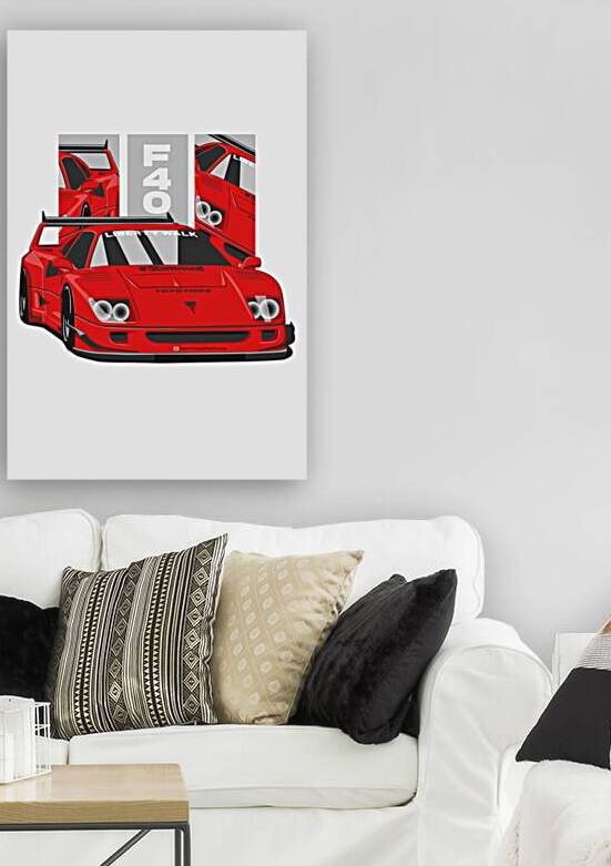 F40 4800x7200px by Conceptual Photography