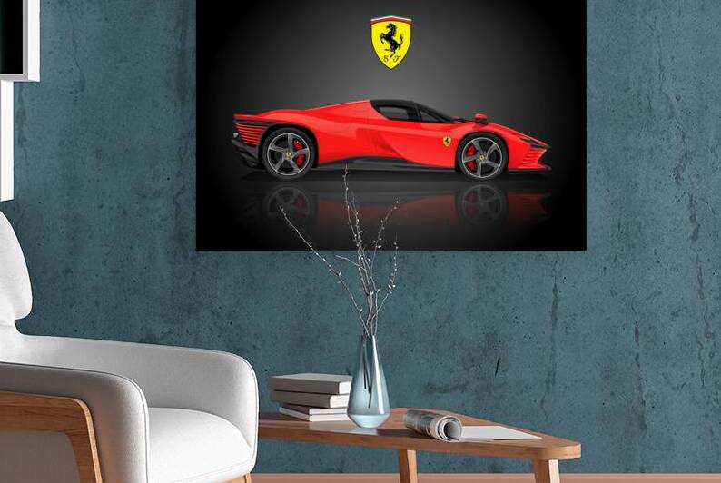 2024 Ferrari Daytona SP3 red B by Conceptual Photography