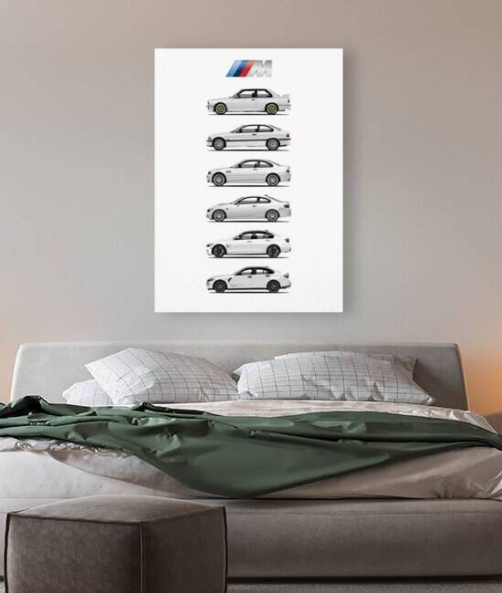 BMW M3 Poster 03 by Conceptual Photography