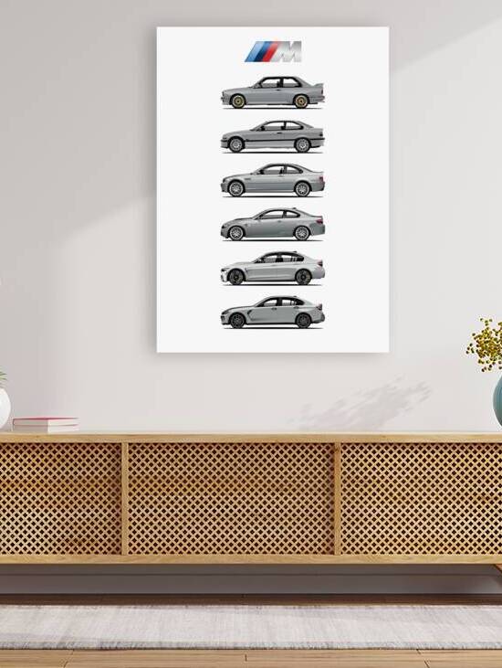 BMW M3 Poster 02 by Conceptual Photography