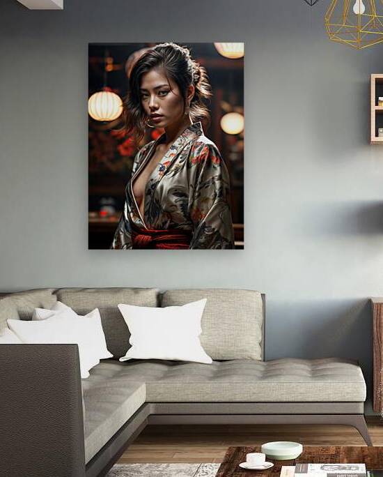  Traditional Style Kimono  by Aniima Illussiya