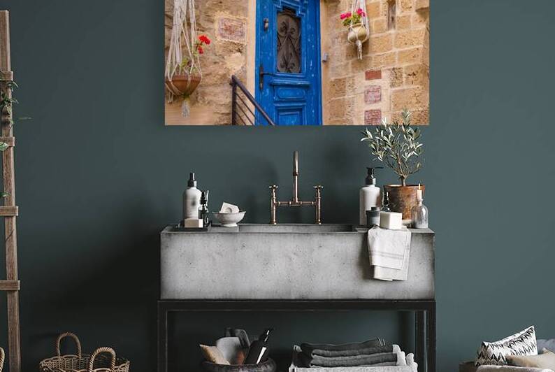 Israel Tel Aviv Namal Yafo historic Old Jaffa port with art galleries boutiques and old houses by Elijah Lovkoff