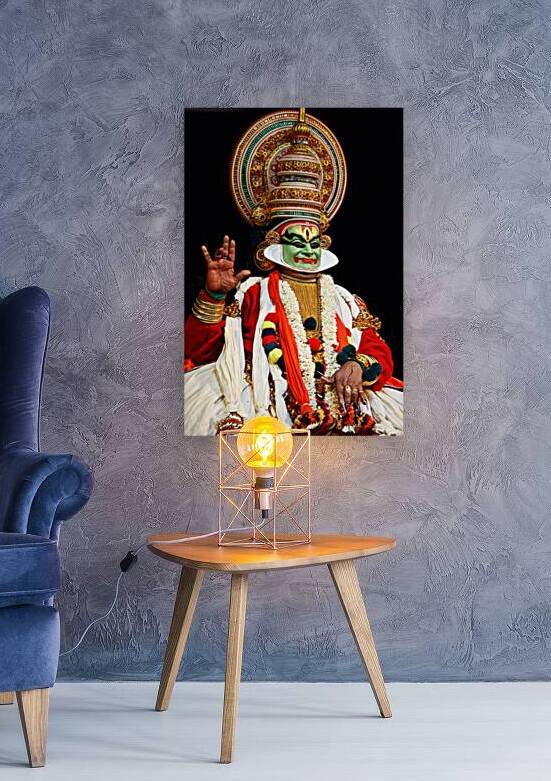 Kathakali is a famous dance drama of south indian state of Kerala. Bhava Bhavanam Festival. by Dmitry Rukhlenko