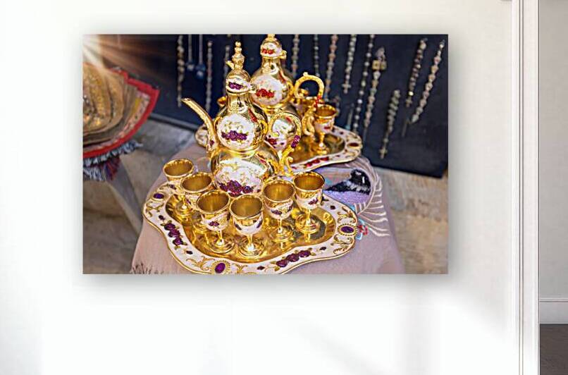 Jerusalem Old City Arab quarter near Church of Holy Sepulchre Western Wall and Dome of the Rock by Elijah Lovkoff
