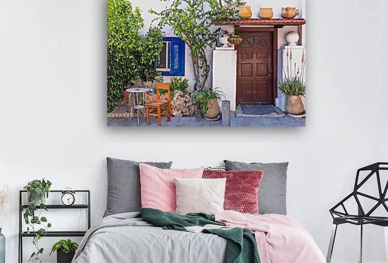 Israel Tel Aviv historic neighborhood Neve Tzedek with art galleries boutiques and old houses by Elijah Lovkoff