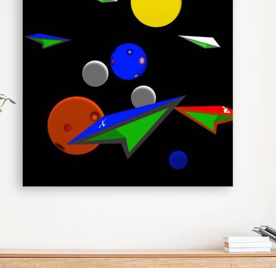 Busy Space by Red Ball Graphics