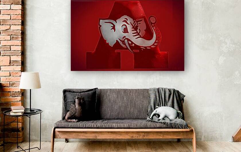 Vintage Alabama Art Remix by Row One Brand