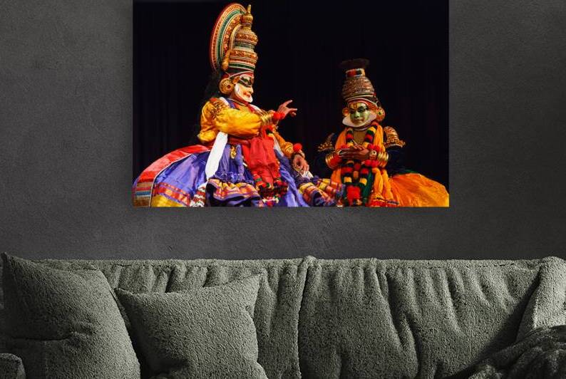 Kathakali dance. Bhava Bhavanam Festival. September 2009. Chenna by Dmitry Rukhlenko