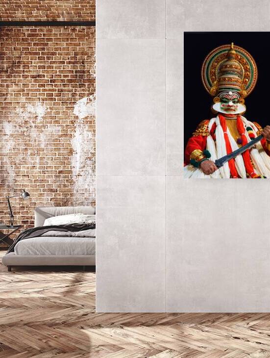 Kathakali dance. Bhava Bhavanam Festival. September 2009. Chenna by Dmitry Rukhlenko