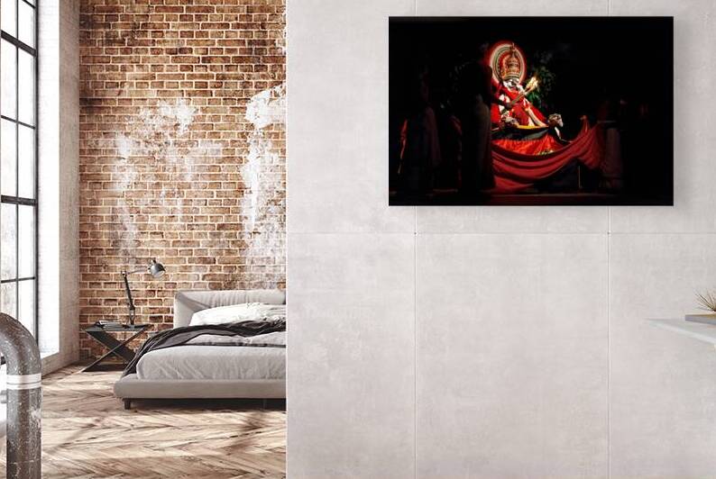 Kathakali dance. Bhava Bhavanam Festival. September 2009. Chenna by Dmitry Rukhlenko