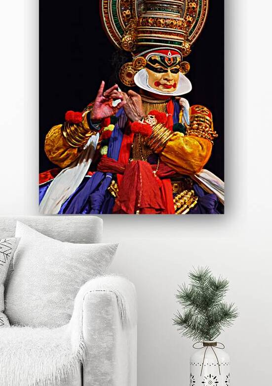 Kathakali dance. Bhava Bhavanam Festival. September 2009. Chenna by Dmitry Rukhlenko