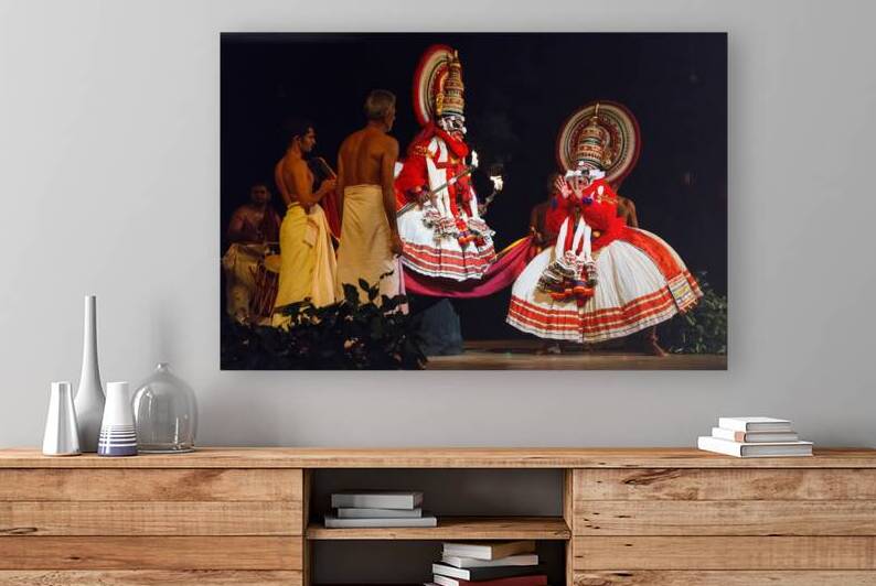 Kathakali is a famous dance drama of south indian state of Keral by Dmitry Rukhlenko