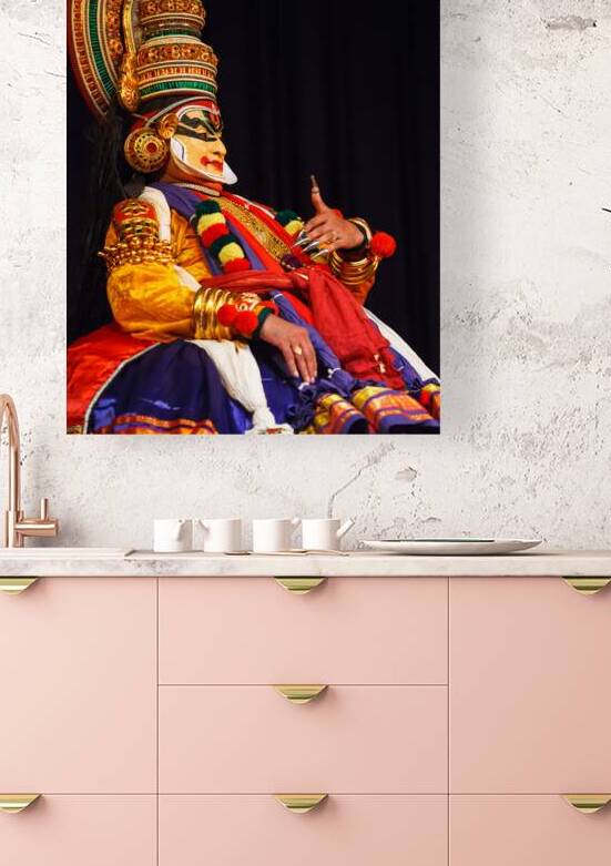 Kathakali dance. Bhava Bhavanam Festival. September 2009. Chenna by Dmitry Rukhlenko