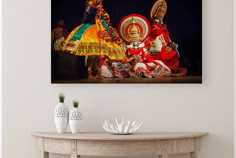 Kathakali dance. Bhava Bhavanam Festival. September 2009. Chenna by Dmitry Rukhlenko