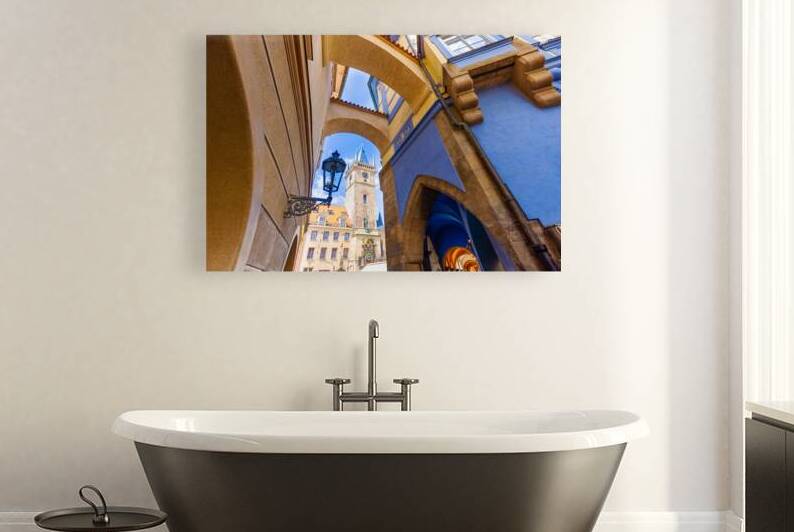 Czechia Prague Old Town city streets in historic city centre of Old Prague by Elijah Lovkoff