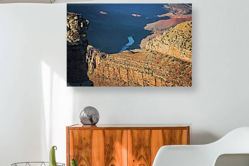 Grand Canyon Southern Rim at sunset by Elijah Lovkoff