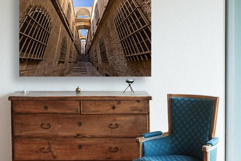 Jerusalem Old City Arab quarter near Church of Holy Sepulchre Western Wall and Dome of the Rock by Elijah Lovkoff