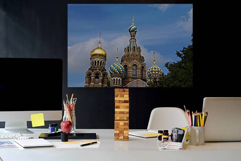 Church Of The Savior On Blood by Adel B Korkor