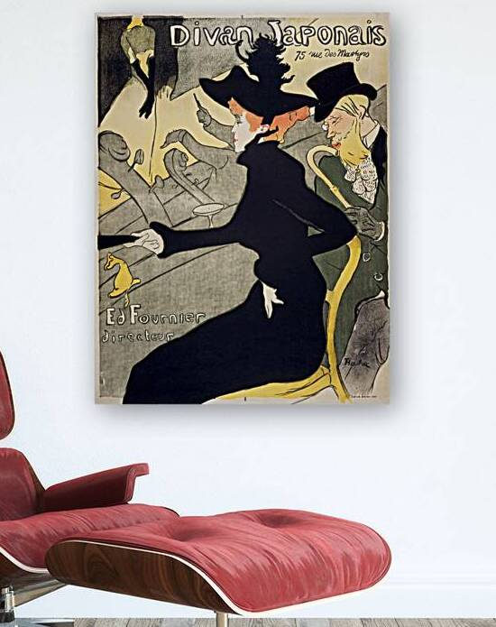 Henri de Toulouse Lautrec   Divan Japonais 1893 by Wirla