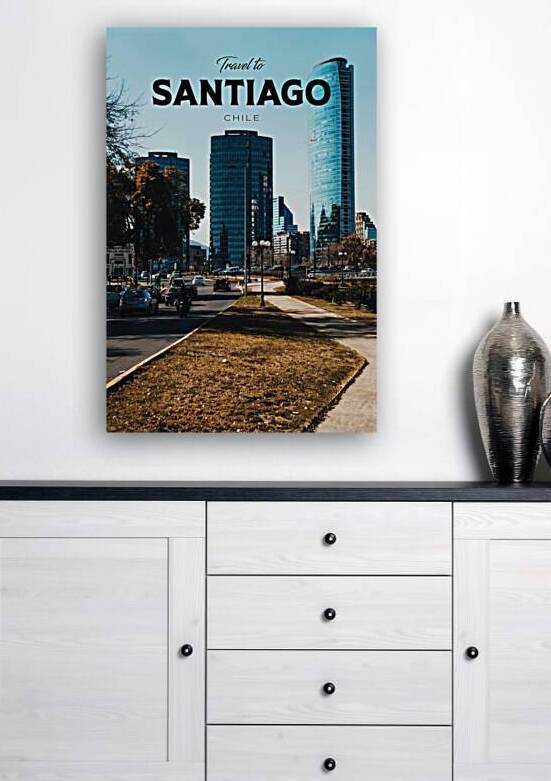 Santiago Chile by Conceptual Photography