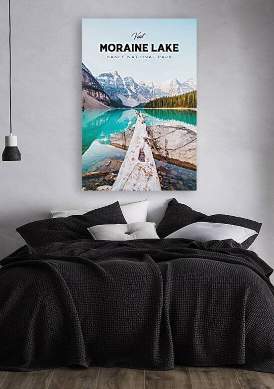 Moraine Lake Alberta by Conceptual Photography