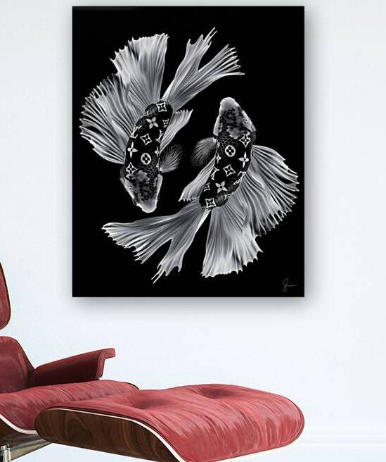 Luxe Koi - Flow of Elegance by Arte Exquisites