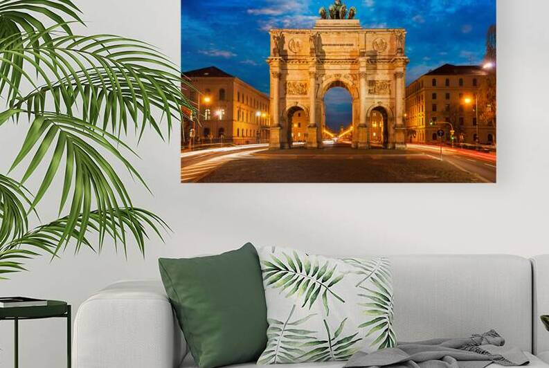 Victory Gate Munich by Dmitry Rukhlenko