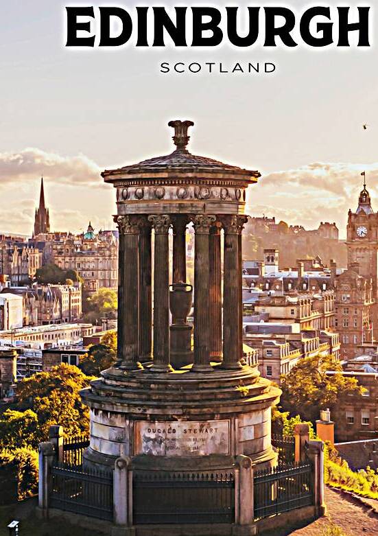 Edinburgh Scotland by Conceptual Photography