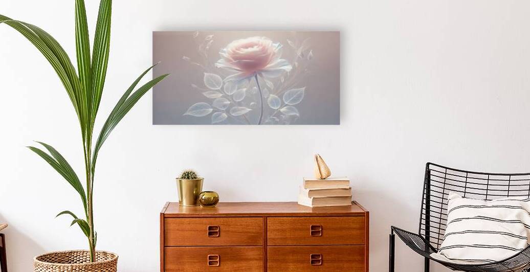 13 Roses - Translucent Pale Pink 2 by John Pettit