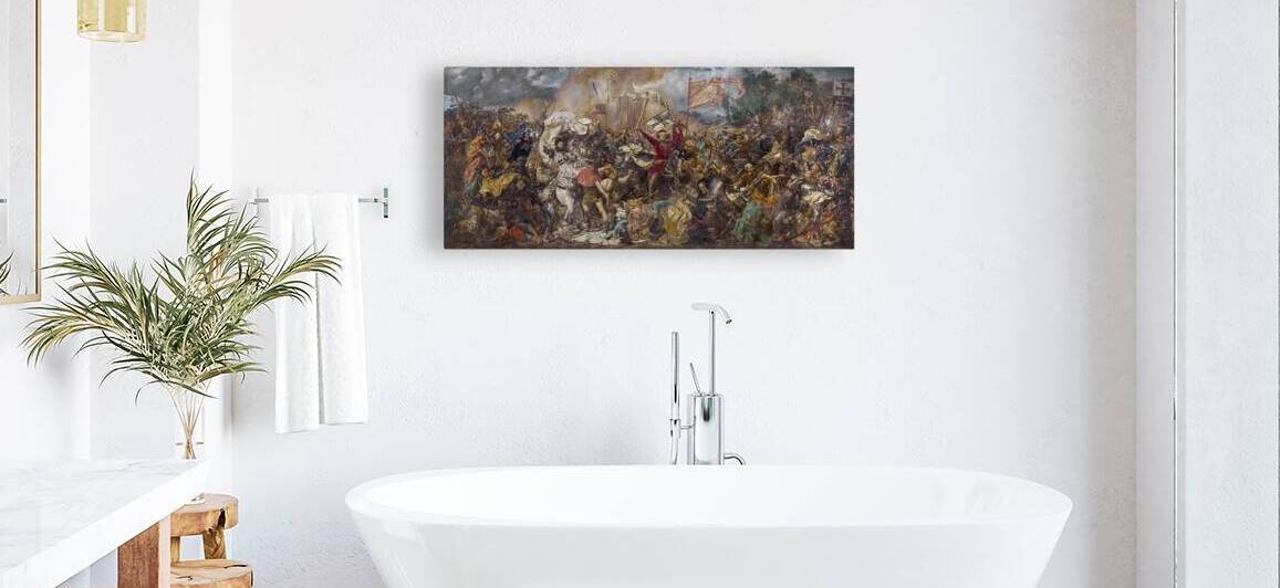 Jan Matejko - Battle of Grunwald 1878 by Wirla