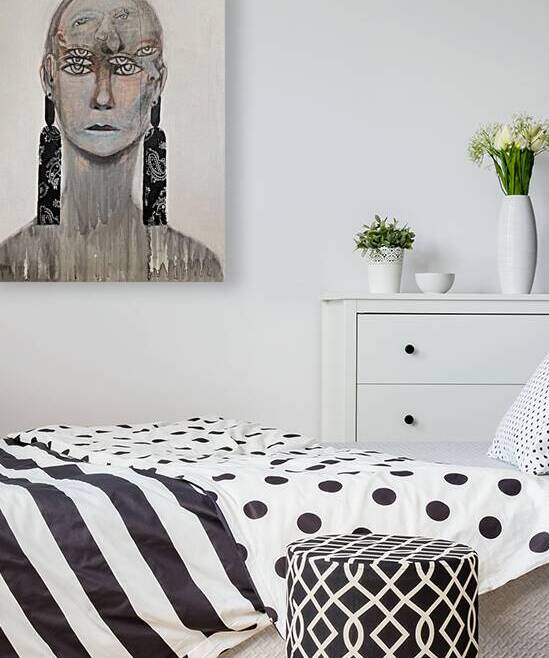 Contemporary abstract art  5 by Gela Mikava