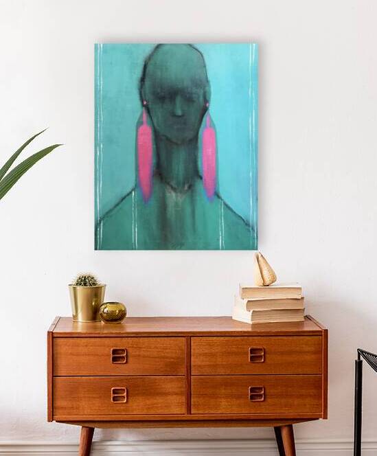 Contemporary abstract art  6 by Gela Mikava