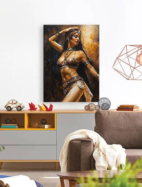 Elegant Belly Dancer by One Simple Gallery
