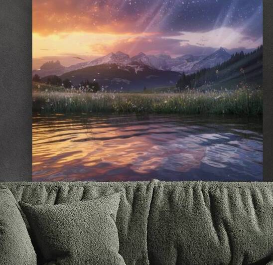 A breathtaking scene where the sky by Kawtar el harda