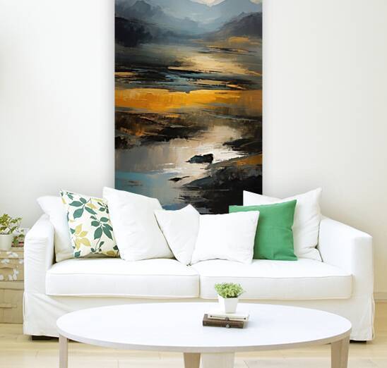 Landscapes and Solitude Minimalism  3 by The Mabazza Foundation 