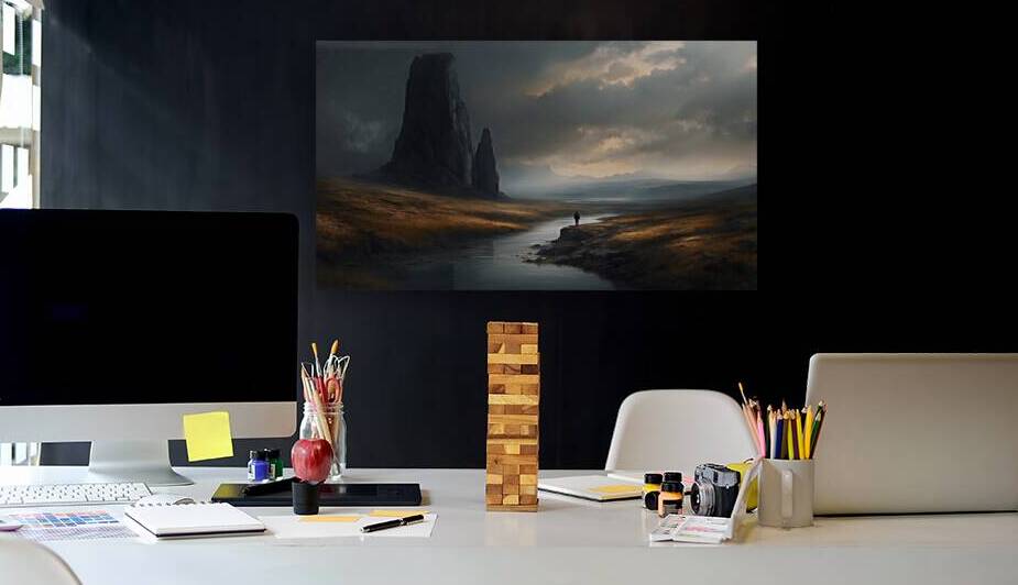 Landscapes and Solitude Minimalism  5 by The Mabazza Foundation 