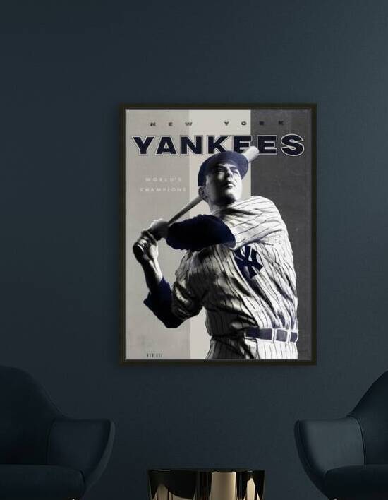 Yankees World Champs Art by Row One Brand