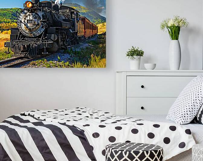 Cumbres & Toltec Engine 484 by Andy Crawford