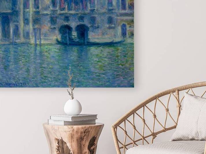 Claude Monet - Palazzo da Mula in Venice  by Wirla