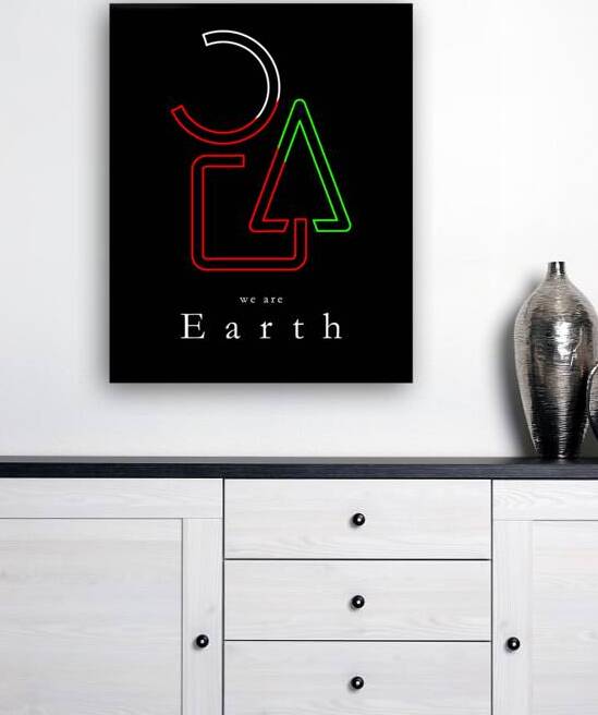 We are Earth by Red Ball Graphics