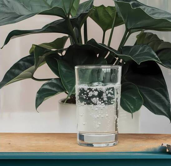 A clear glass by Kawtar el harda