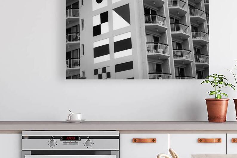 Port Royal Hotel Black and White by Jason Fink